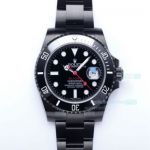 Replica Noob Factory V11 Swiss 2824 New Replica Rolex Black Submariner 116610LV Watch